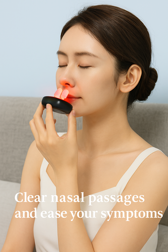 Beyonders™ Red Light Nasal Therapy Device Breathe Freely. Live Comfortably.