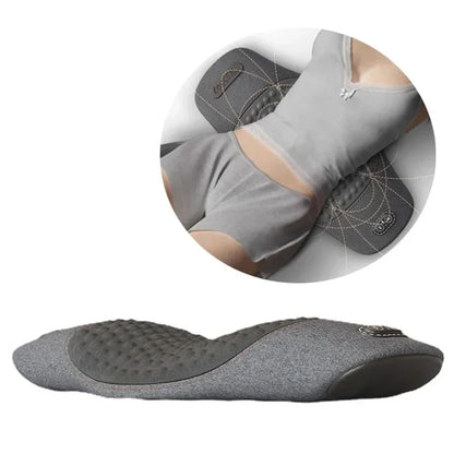 🔥 Electric Heated Lumbar Massage Pillow — Relieve Lower Back Pain Instantly