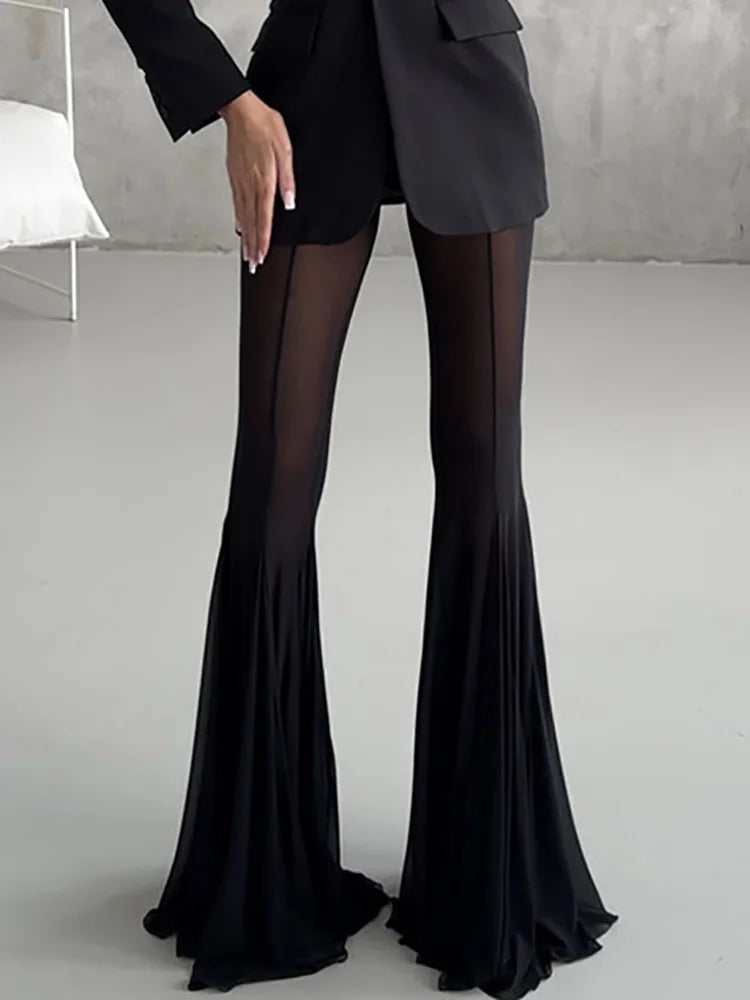 The Elegant Black Lace Suit Collection