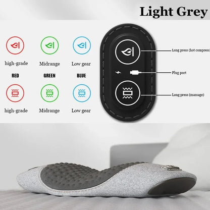 🔥 Electric Heated Lumbar Massage Pillow — Relieve Lower Back Pain Instantly