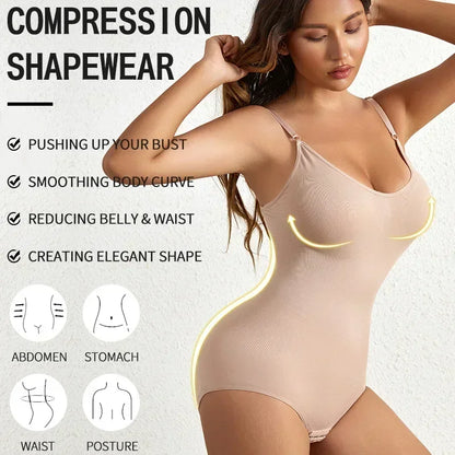 Seamless Sculpting Bodysuit – Look Instantly Slimmer in Any Outfit