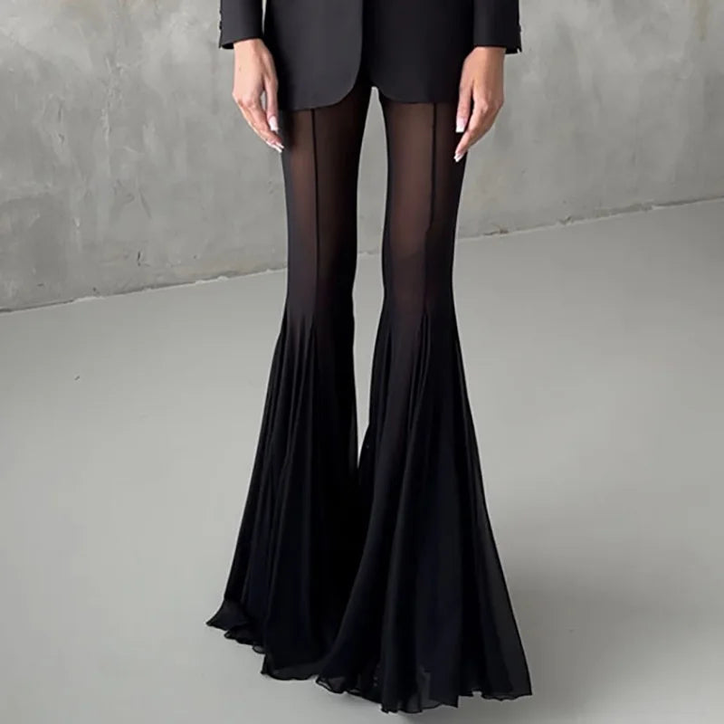The Elegant Black Lace Suit Collection
